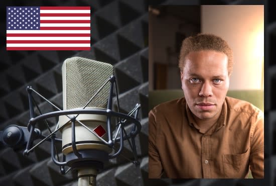 Gig Preview - Record your american male voiceover