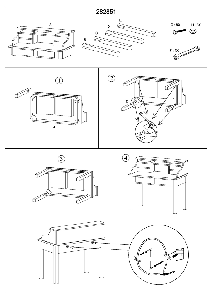 Gig Preview - Create assembly instructions for your furniture or product