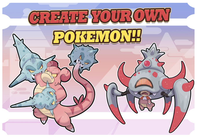 Bestseller - design your custom pokémon or fakemon