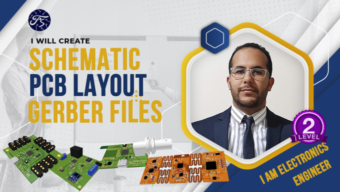 Gig Preview - Create schematic, pcb layout and generate gerber files