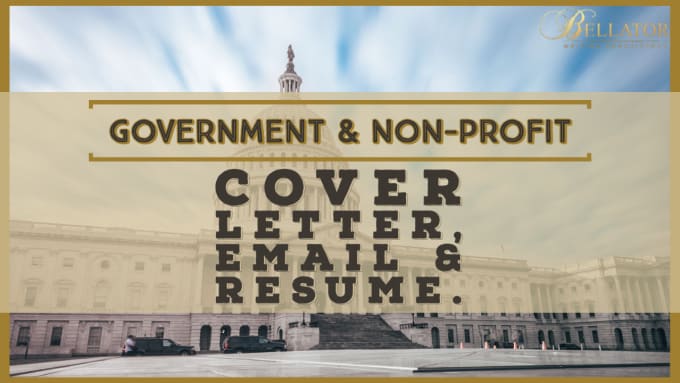 Gig Preview - Write a federal resume and cover letter for government or nonprofits