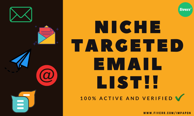 Gig Preview - Create targeted email list for your business