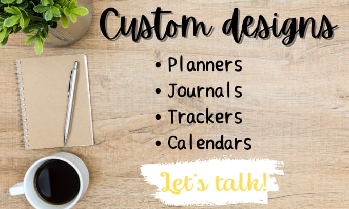 Bestseller - design custom planner, calendar, journal, tracker on canva