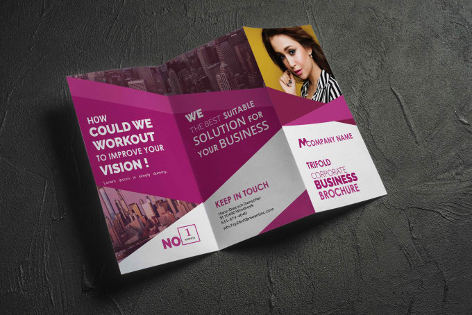 Gig Preview - Do business flyer,leaflet, trifold, bifold brochure, post card