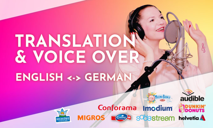 Gig Preview - Translate your script from english to german and record it