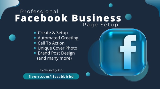 Gig Preview - Create and set up facebook business page and post design