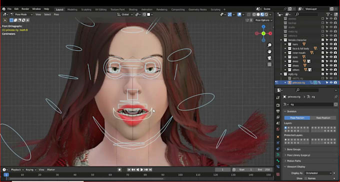 Gig Preview - Do 3d character rigging in blender and unreal engine