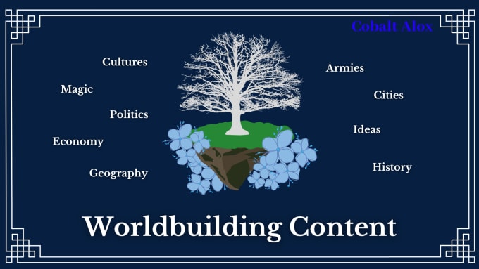 Gig Preview - Create content for your worldbuilding