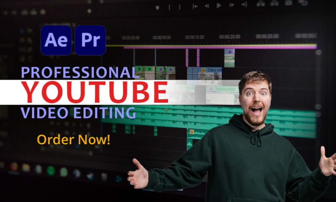 Bestseller - do professional youtube video editing