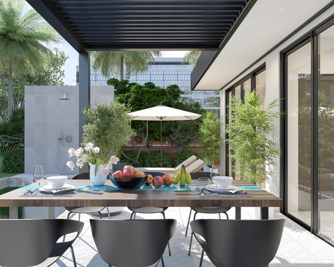 Gig Preview - Create realistic interior, exterior rendering