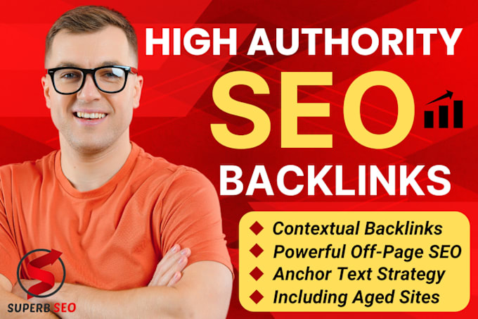 Gig Preview - Our agency will do high authority SEO backlinks contextual pro link building for google ranking