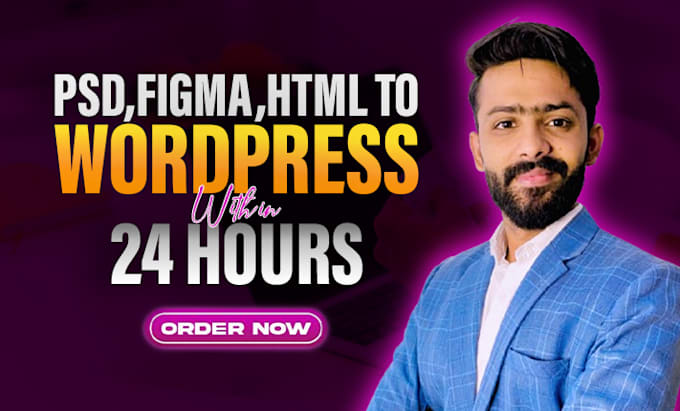 Bestseller - convert html to wordpress theme dynamic, figma to elementor