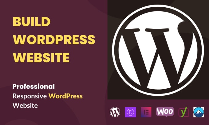 Gig Preview - Create responsive wordpress website or redesign your website