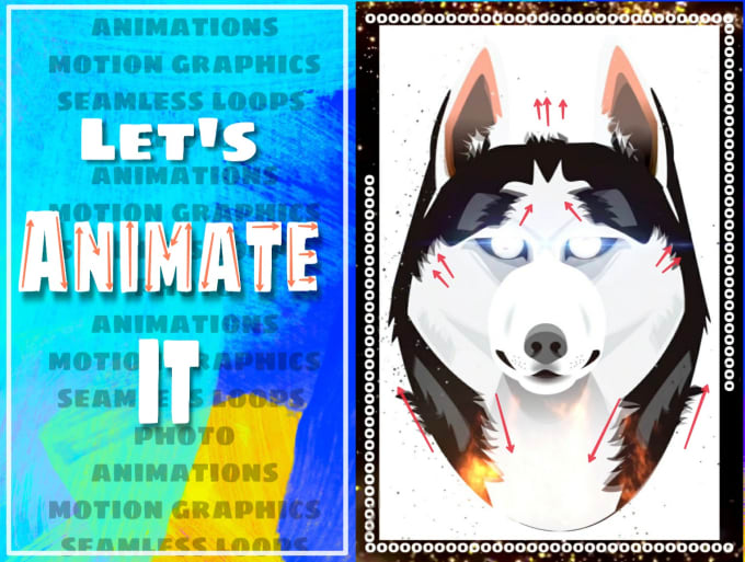 Bestseller - animate image, nft, ai arts and cover arts to GIF and loops