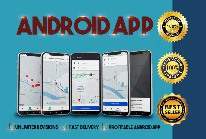 Gig Preview - Build android app and android app developer, designer