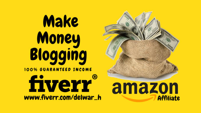 Gig Preview - Create amazon affiliate website for guaranteed income