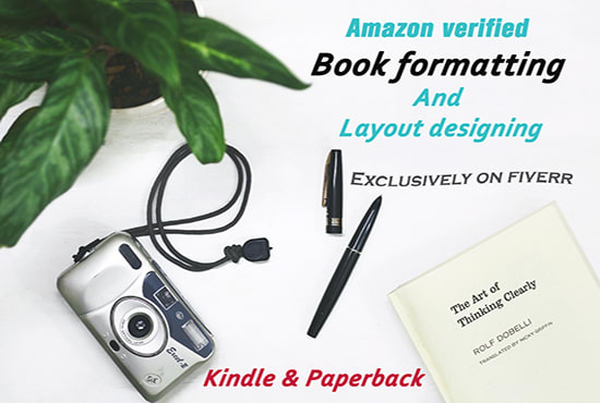 Gig Preview - Do amazon verified book formatting and layout designing