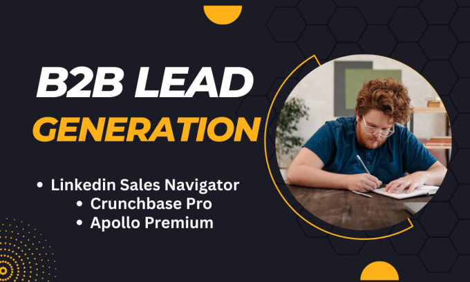 Gig Preview - Do targeted b2b lead generation from linkedin and angel investors