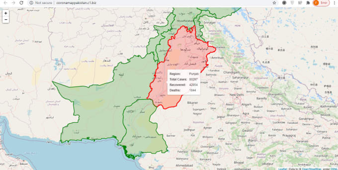 Gig Preview - Do web mapping and create interactive web maps