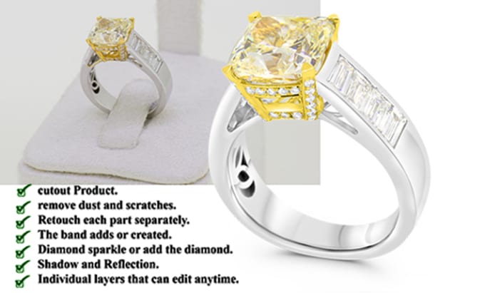 Bestseller - do high end jewelry retouch