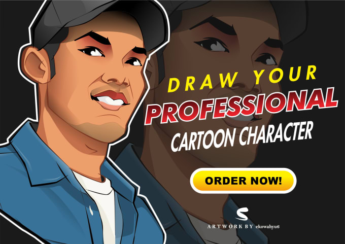 Gig Preview - Draw illustrations of cartoon characters, portraits for you