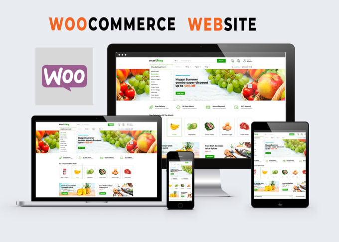 Gig Preview - Build your woocommerce or ecommerce website