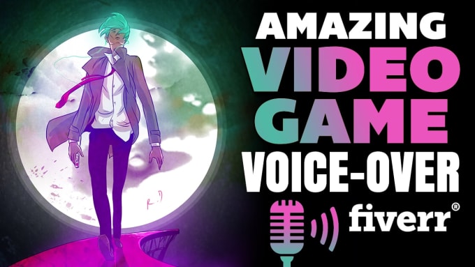 Gig Preview - Record an awesome video game male voice over