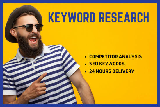 Gig Preview - Do keyword research and competitive analysis