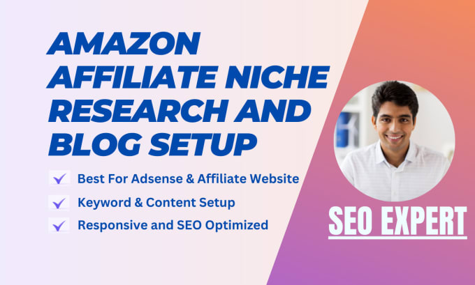 Gig Preview - Setup profitable amazon affiliate wordpress blog  that rank higher