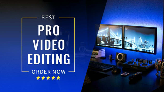 Gig Preview - Do video editing professionally