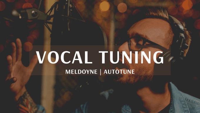 Gig Preview - Precisely pitch correct or tune vocals using melodyne