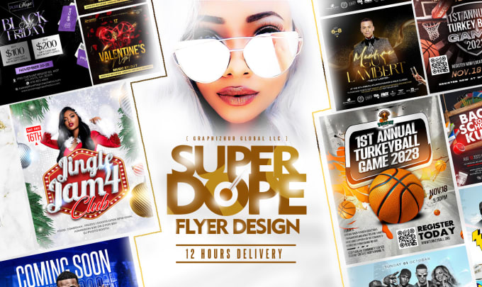 Gig Preview - Do business, party, postcard design, church flyer, or event flyer design