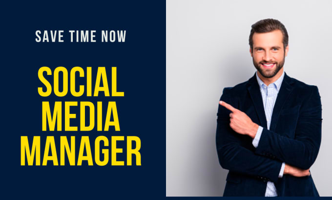 Gig Preview - Be your social media manager to give you more free time for your business