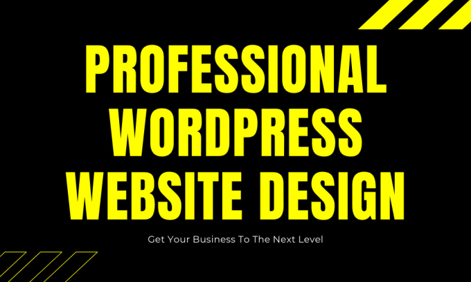 Gig Preview - Build a professional responsive wordpress website design