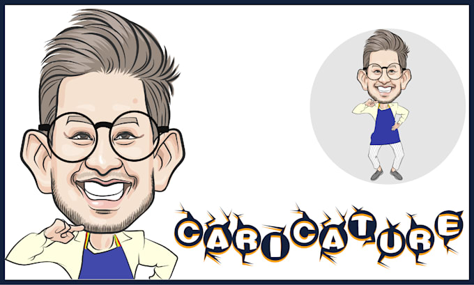 Gig Preview - Draw a caricature from your photo