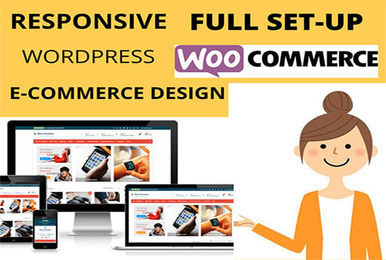 Gig Preview - Build woocommerce or shopify dropshipping business website online store