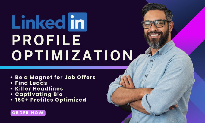 Gig Preview - Optimize your linkedin profile for leads or jobs