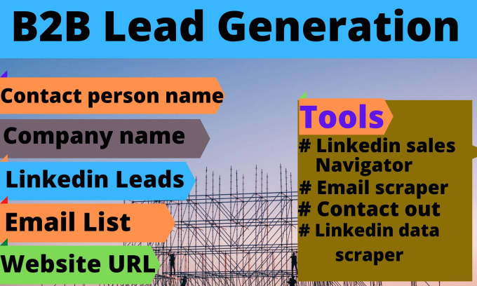 Gig Preview - Do b2b lead generation and targeted business leads