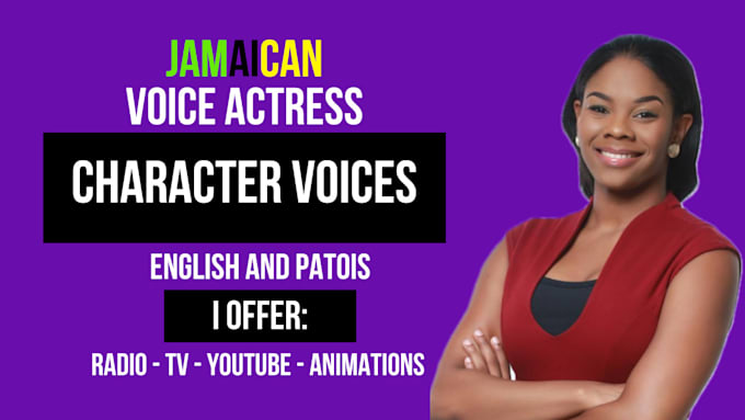 Gig Preview - Be your top notch jamaican voice actor