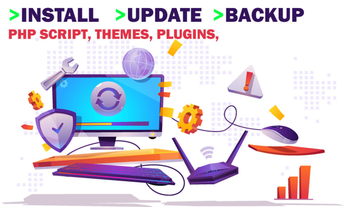 Gig Preview - Install, update, setup any PHP script to vsp server or hosting or codecanyon