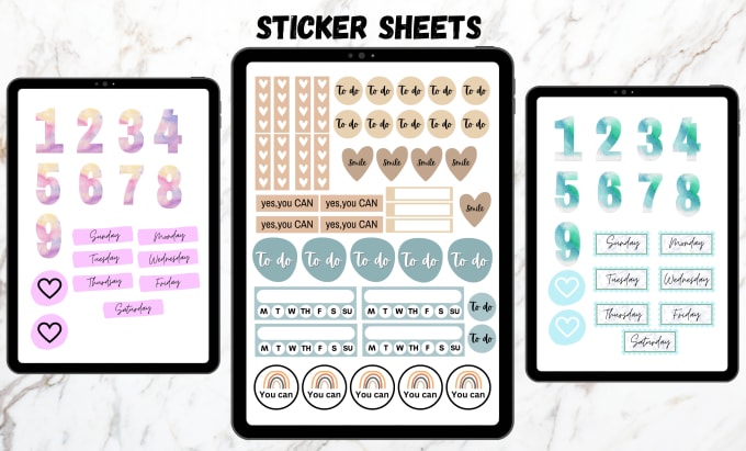 Bestseller - design customized a4 sticker sheet