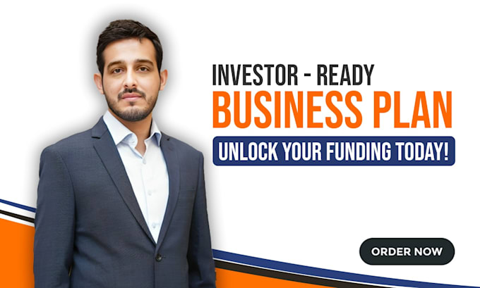 Gig Preview - Prepare investor ready business plan, financial model and pitch deck