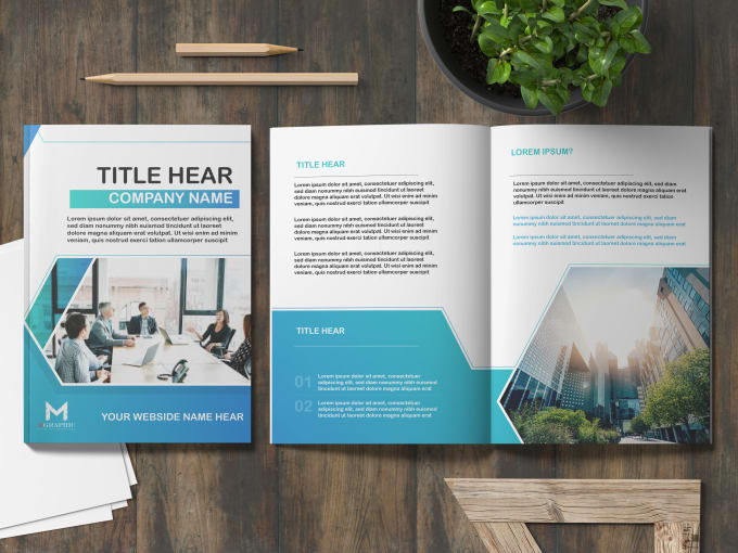 Gig Preview - Design company profile or trifold, bifold, and corporate brochure