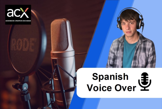 Gig Preview - Narrate your audiobook for acx and audible in spanish from spain