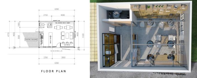 Gig Preview - Make 3d floor plans