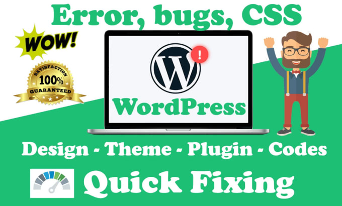 Bestseller - customize and fix bugs in your wordpress website