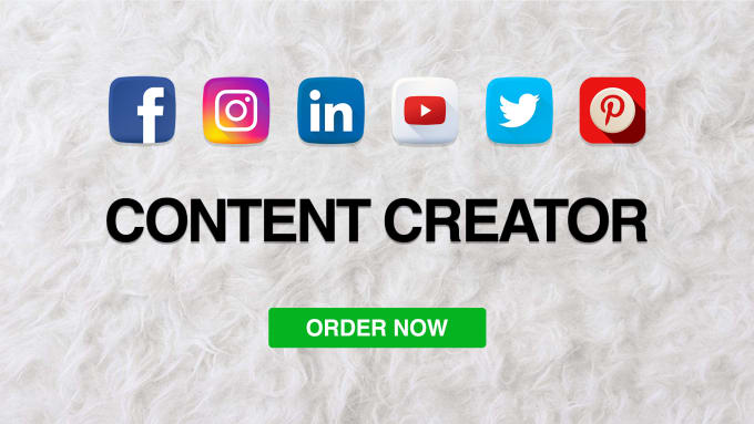 Gig Preview - Be your social media content creator