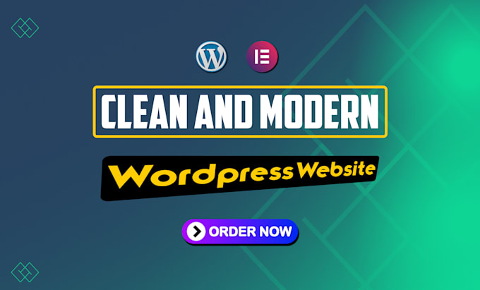 Gig Preview - Design, redesign or revamp any responsive wordpress website with elementor pro