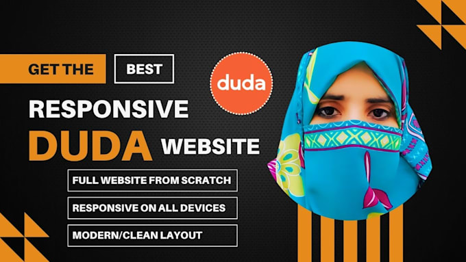 Gig Preview - Create you a mobile friendly website using duda builder