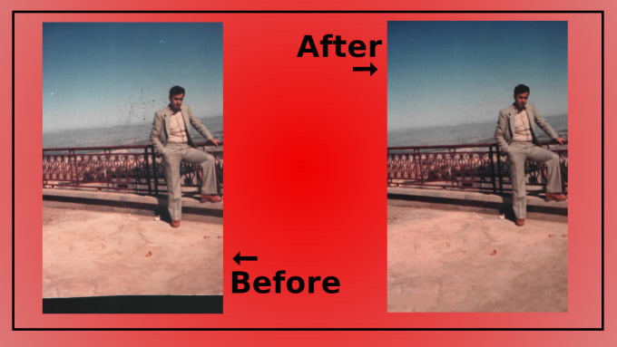 Gig Preview - Restore, repair and improve your damaged photos